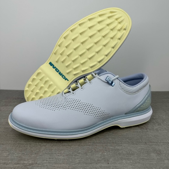 Nike Jordan ADG 4 Leather Golf Shoes -Light Blue-DM0103-057 Men's Sizes